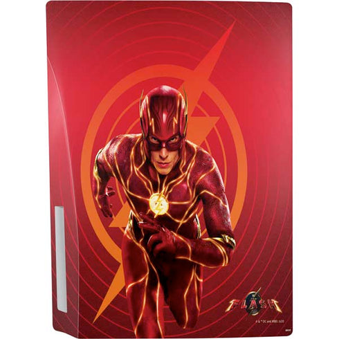 DC Comics The Flash Movie: Flash in Motion PS5 Console Skin